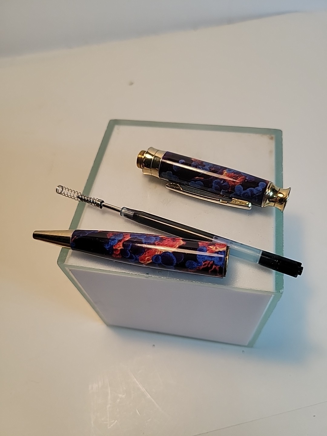 Diflucan Drug Rep Collector Medical In Pen Colorful Gold Clip Refillable