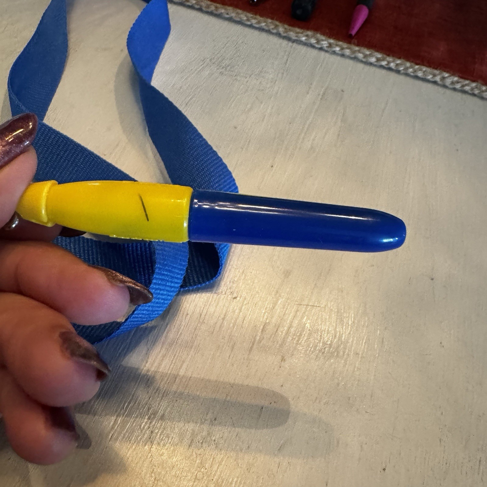 UROXATRAL ALFUZOSIN PHARMACEUTICAL DRUP REP PROMO Marker On Lanyard Sharpie