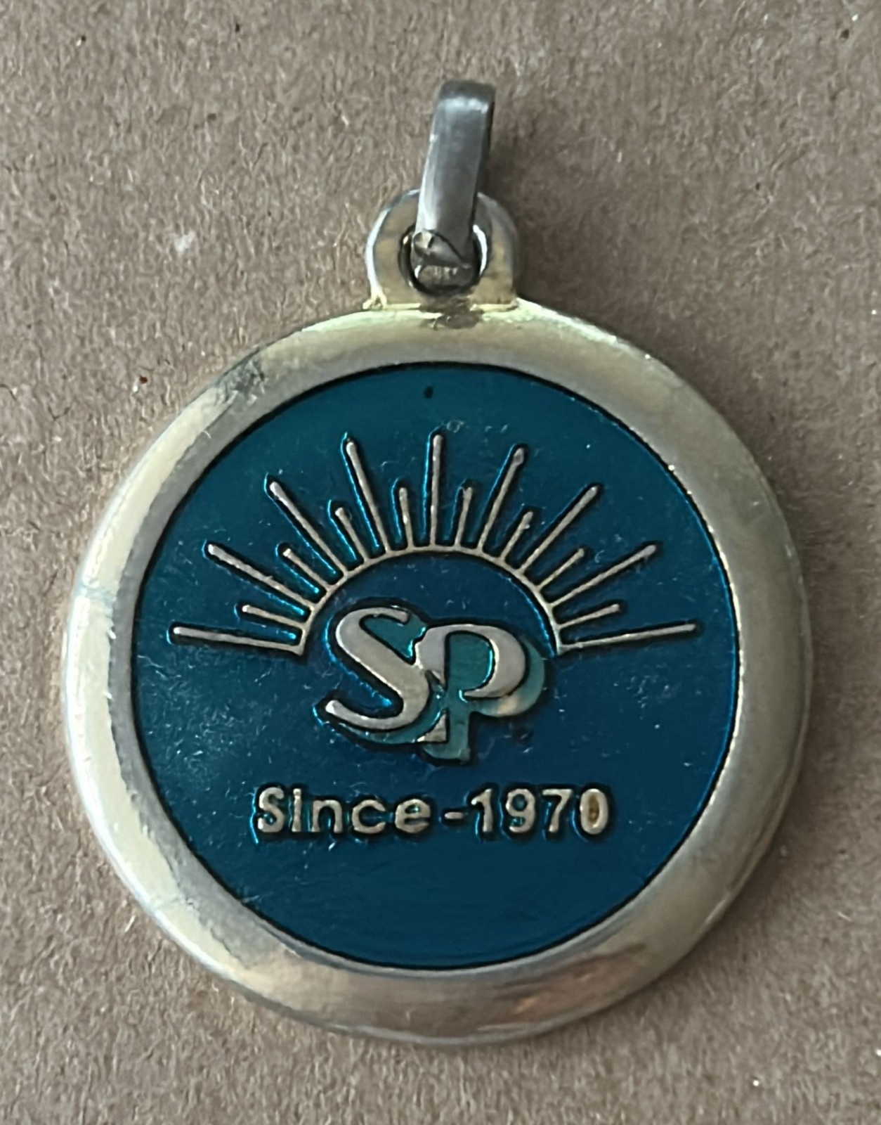 Rare Palestine Nablus Sunpharm Drug Store Token Keychain Al Shams 1970