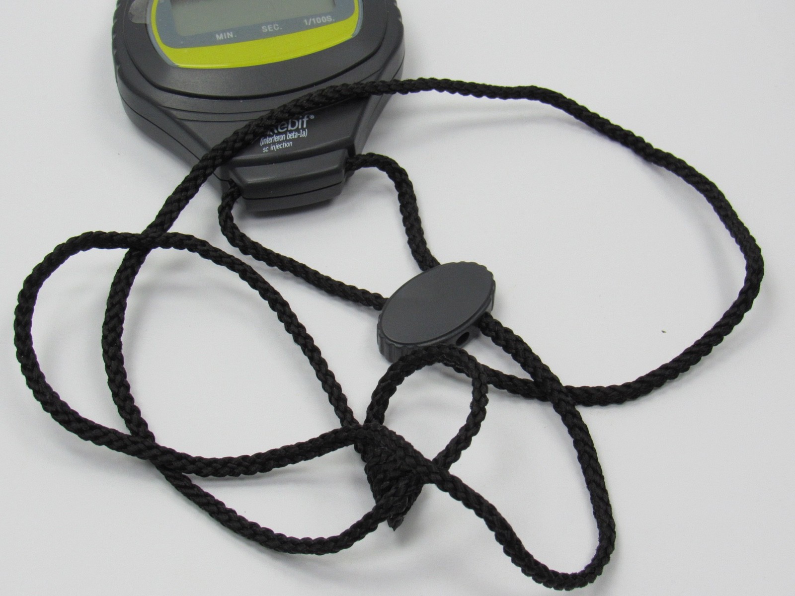 Rebif Stopwatch Multi-Function Clock Alarm Date Drug Rep Pharmaceutical Promo