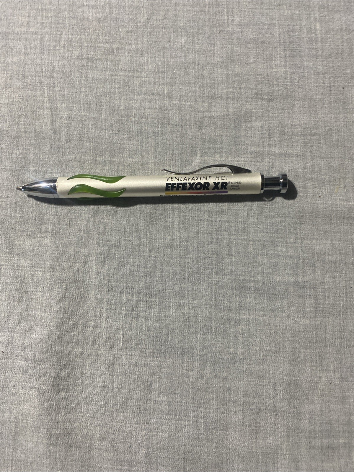 VTG Medical Advertisement Pens Lot Of 10 Metal Gel Rubber New Effexor XR Pristiq