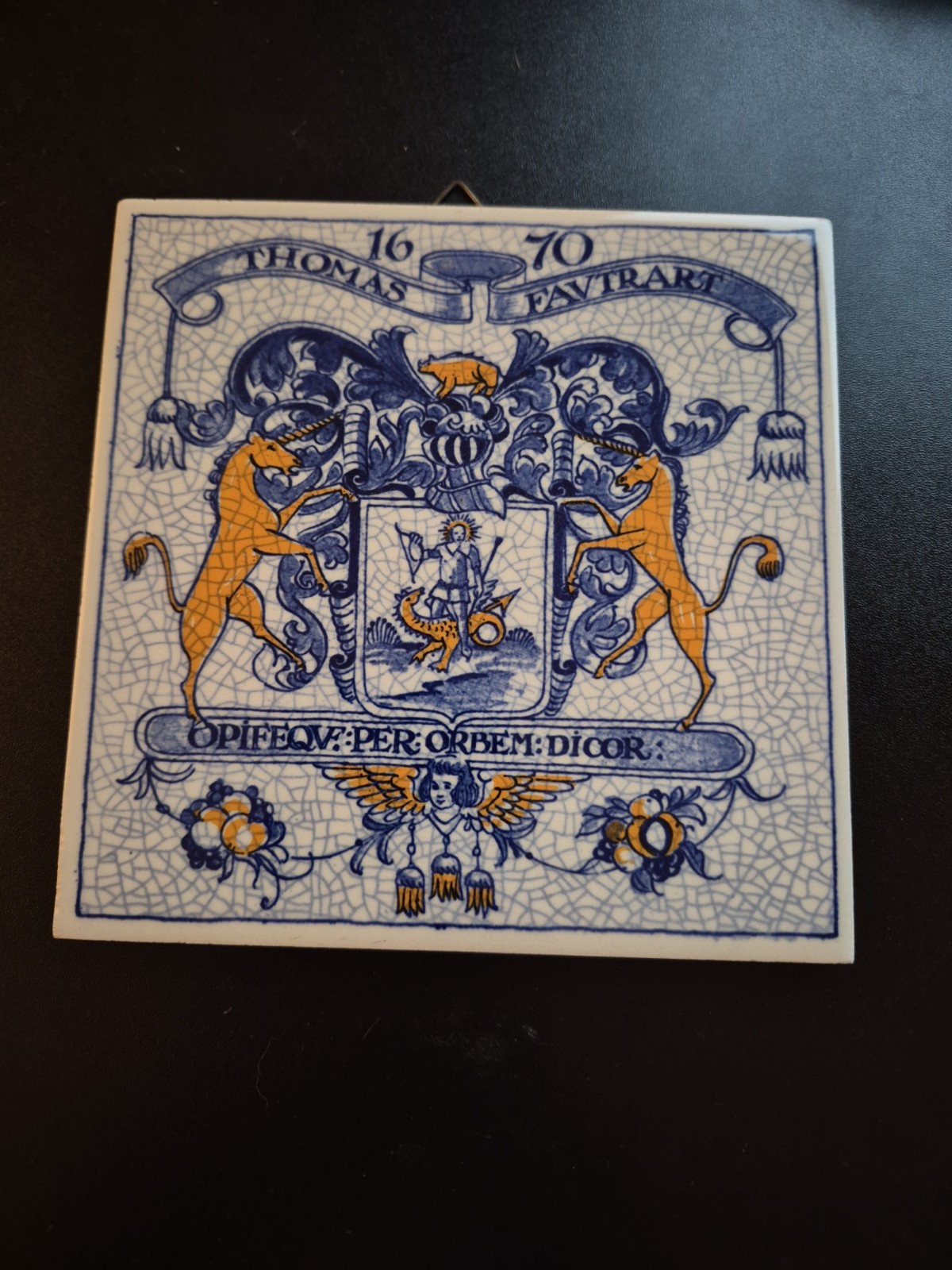 Vintage 1984 Delft Holland Blue Hand Painted Porcelain Tiles 6×6 – Set of 10