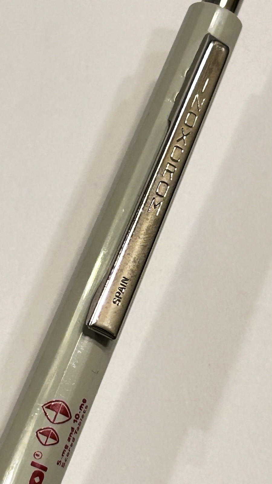 INOXCROM SPAIN Medical Drug Rep Pharmaceutical Advertising Pen Glucotrol Pfizer