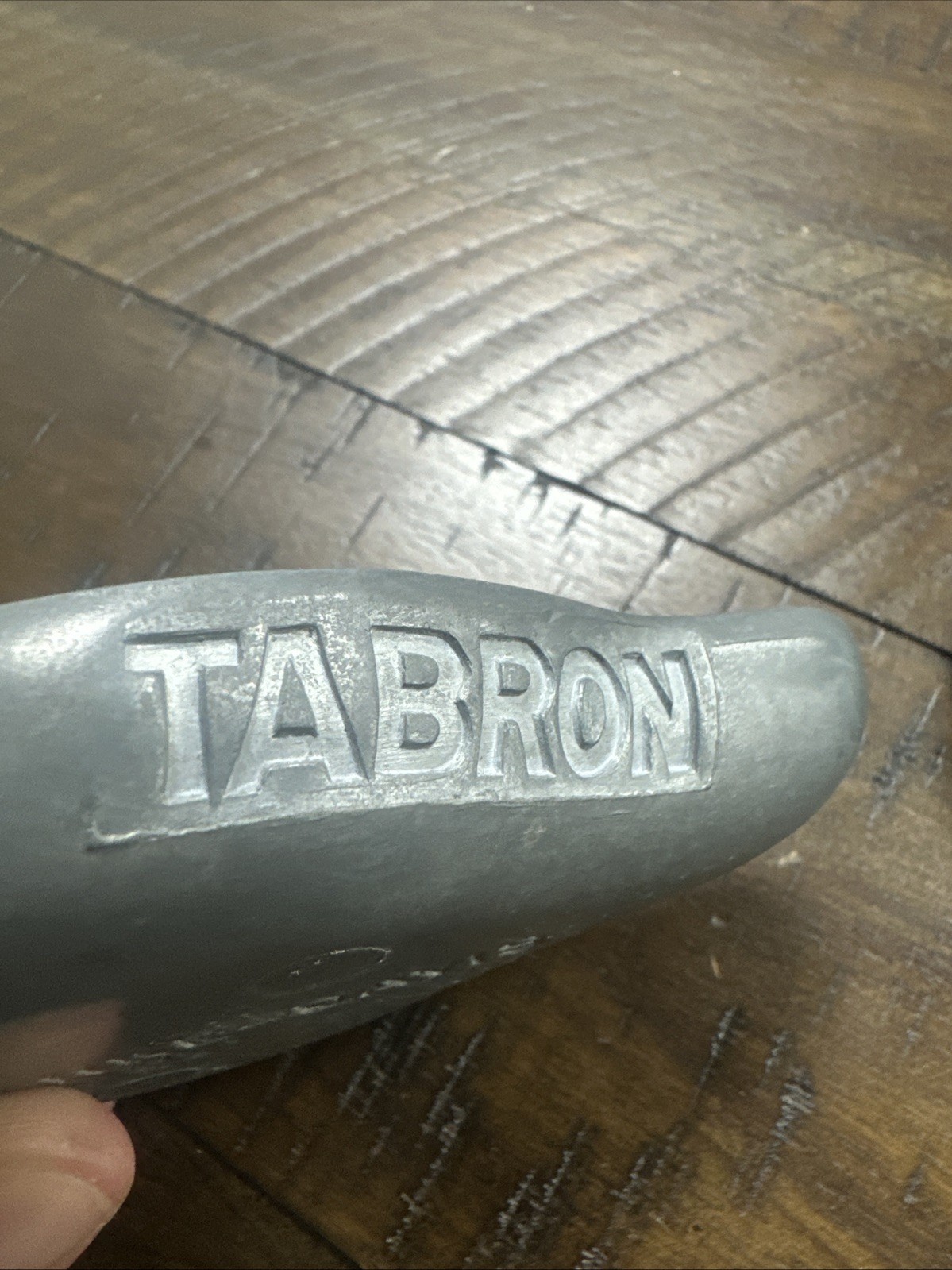 2 Parke-Davis TABRON 1950s Vintage Pharmaceutical Pewter Fetus Paperweight VGC