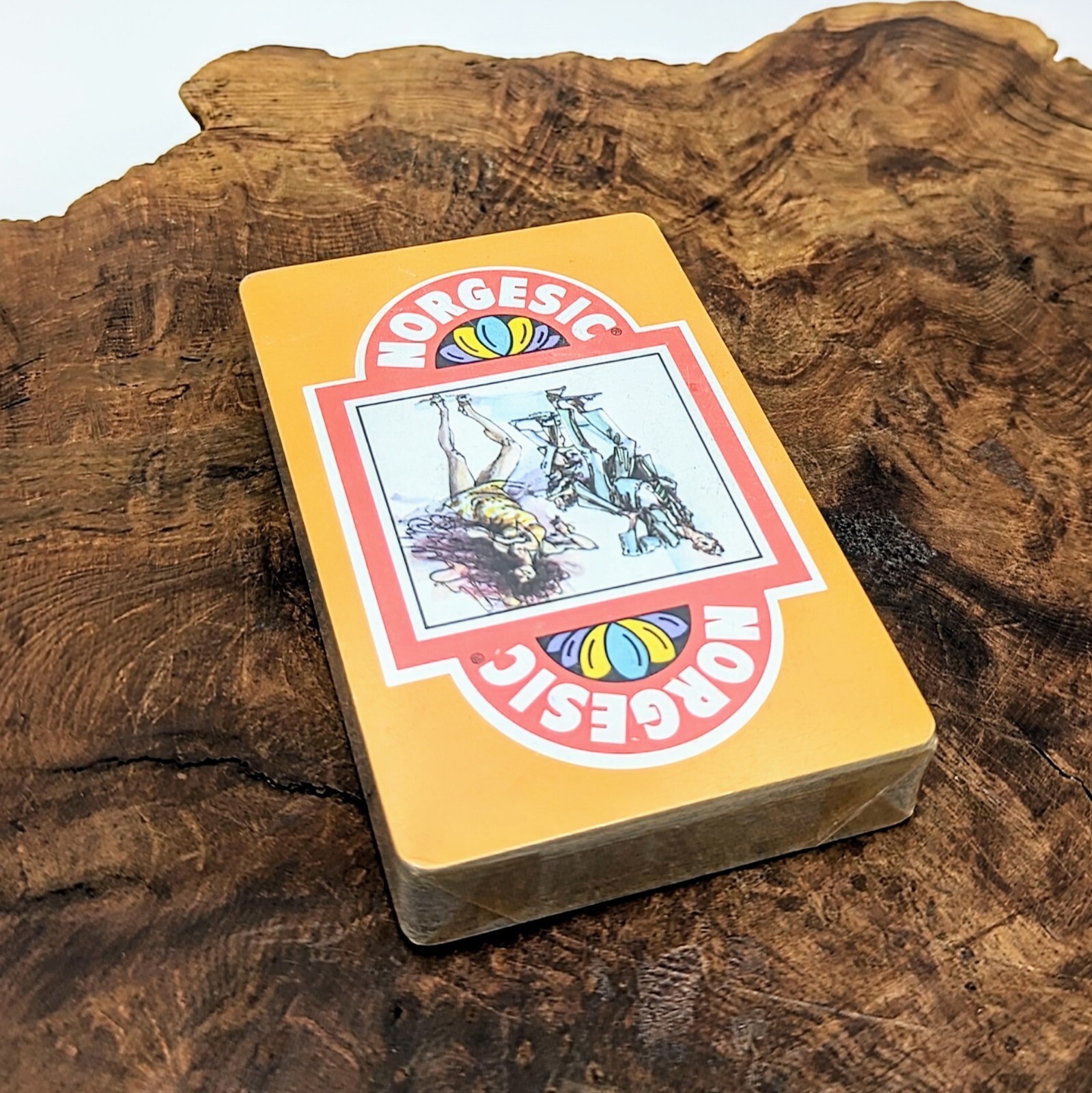 Norgesic Drug Riker Labs Playing Cards Pharmaceutical Vintage Collectibles