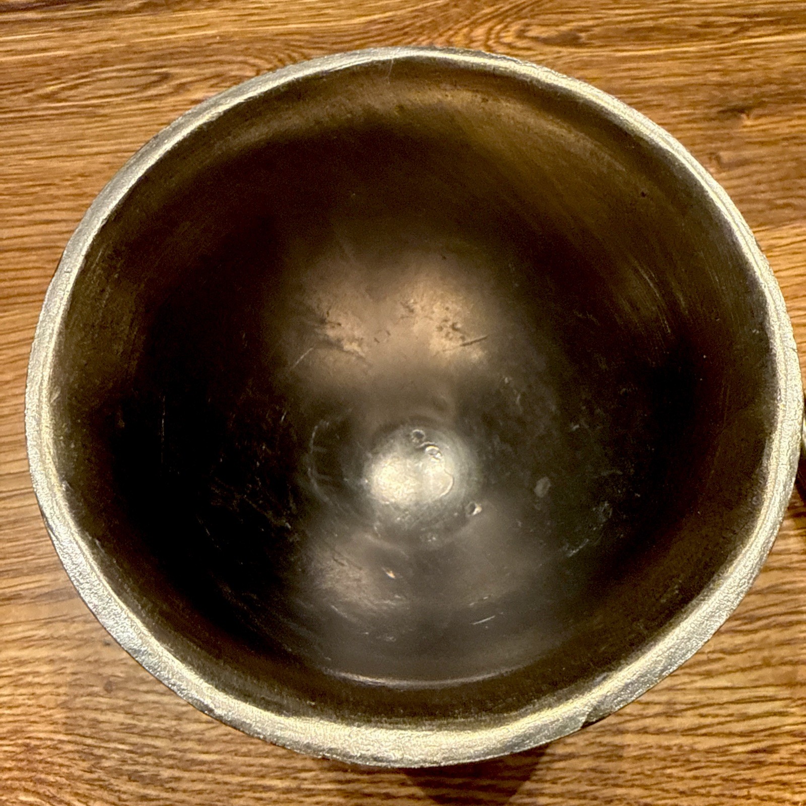 Vintage 1965 Schering ‘Galen’ Ornate Brass Pharmacist Mortar & Coricidin Pestle