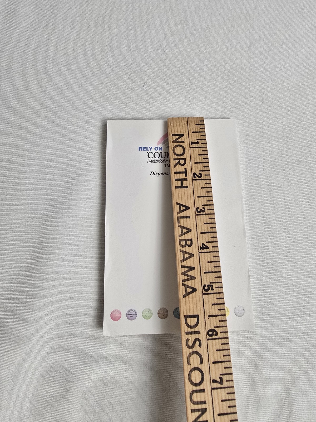 Drug Rep Promo Coumadin Pharmaceutical Advertising Notepad Paper