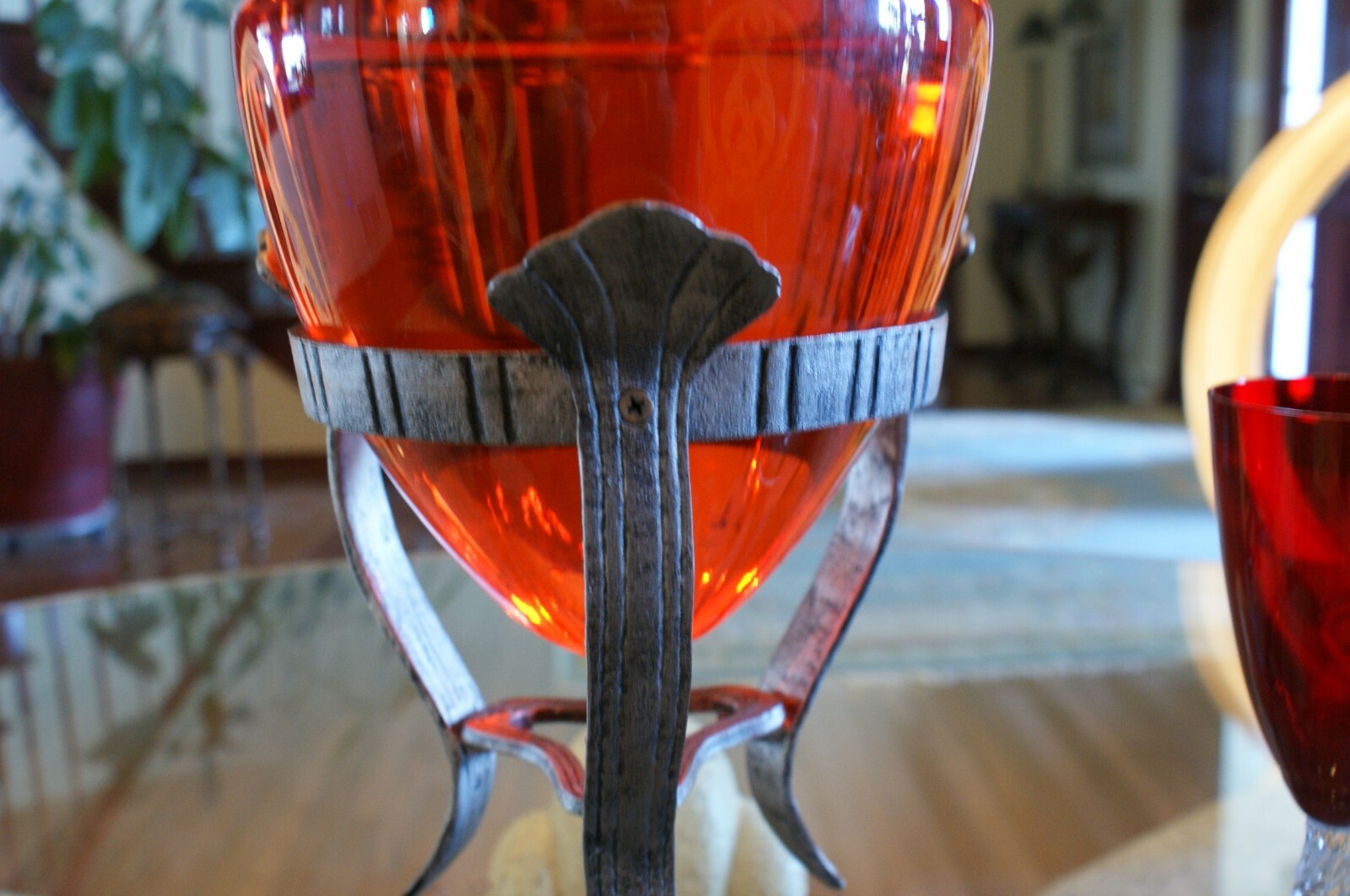 Antique style Pharmacist apothecary show globe RX show globe Pharmacy student