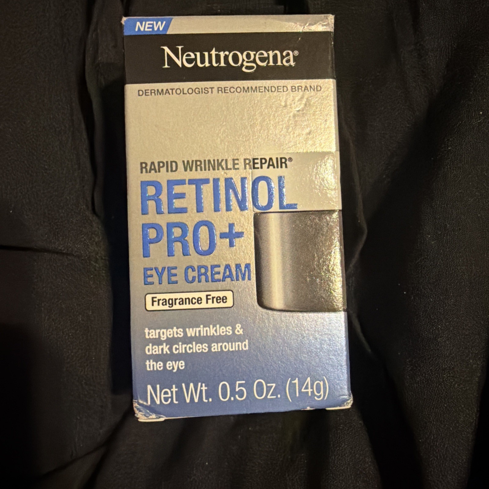 Neutrogena Rapid Wrinkle Repair Retinol Pro +Eye Cream 0.5oz Fragrance Free~New~