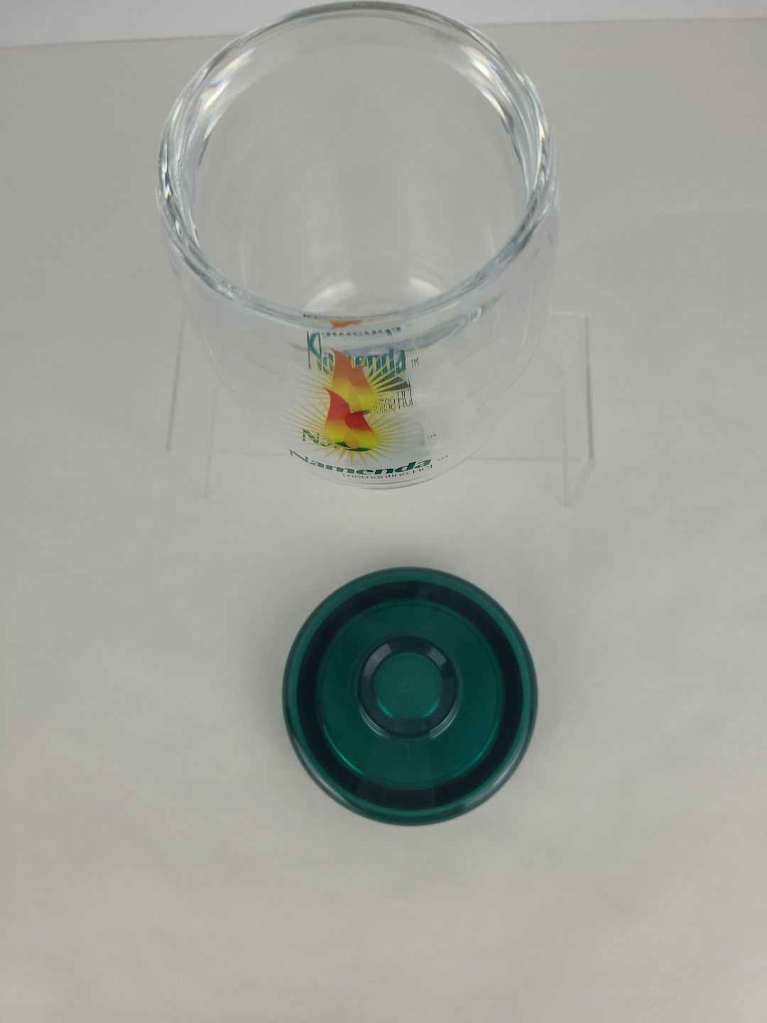 Pharmaceutical Drug Rep Namenda Jar With Lid 4″