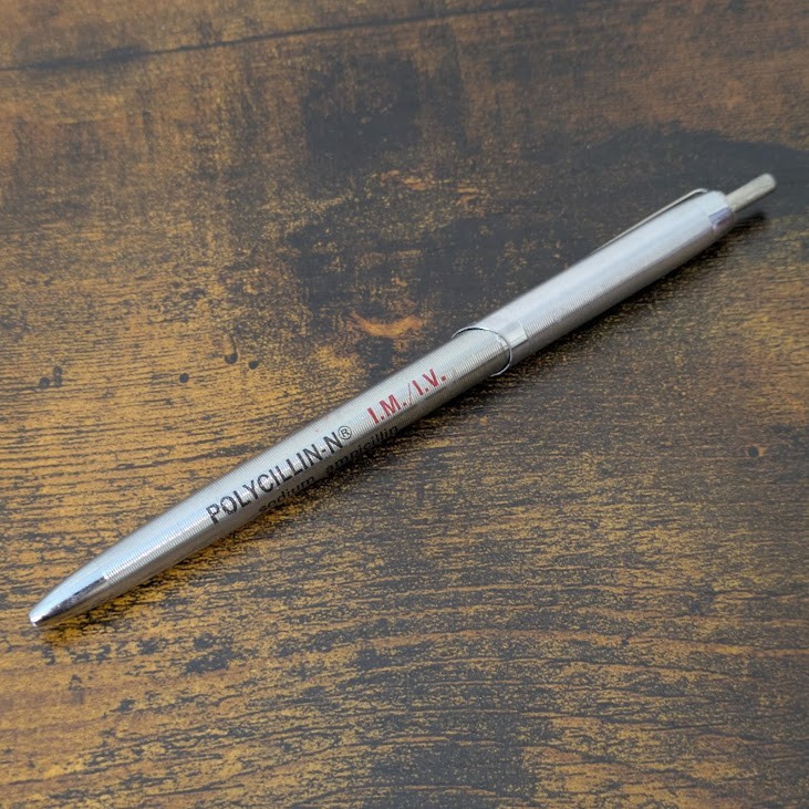 VTG Pharma Advertising Pens Lot 3 Bristol Labs Drug Rep Promo Collectible