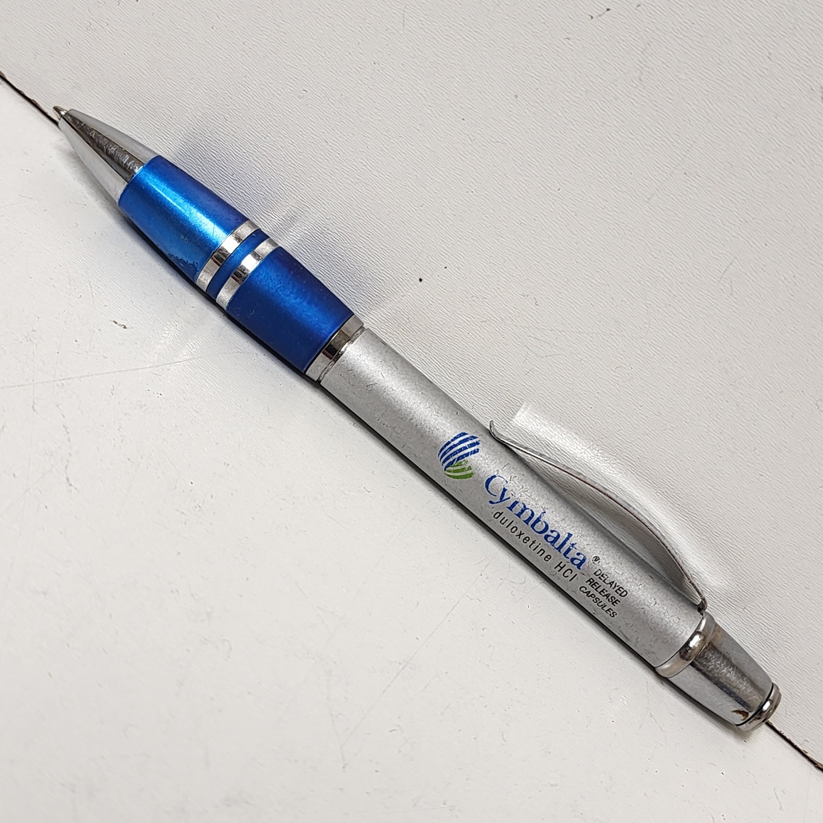Cymbalta Pharmaceutical Drug Rep Pen Promo Dry No Ink Movie Prop