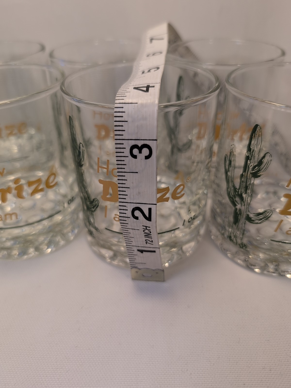 Vintage Drize Pharmaceutical Drug Rep Promo Rocks Glass “How Drize I Am” 3.5in