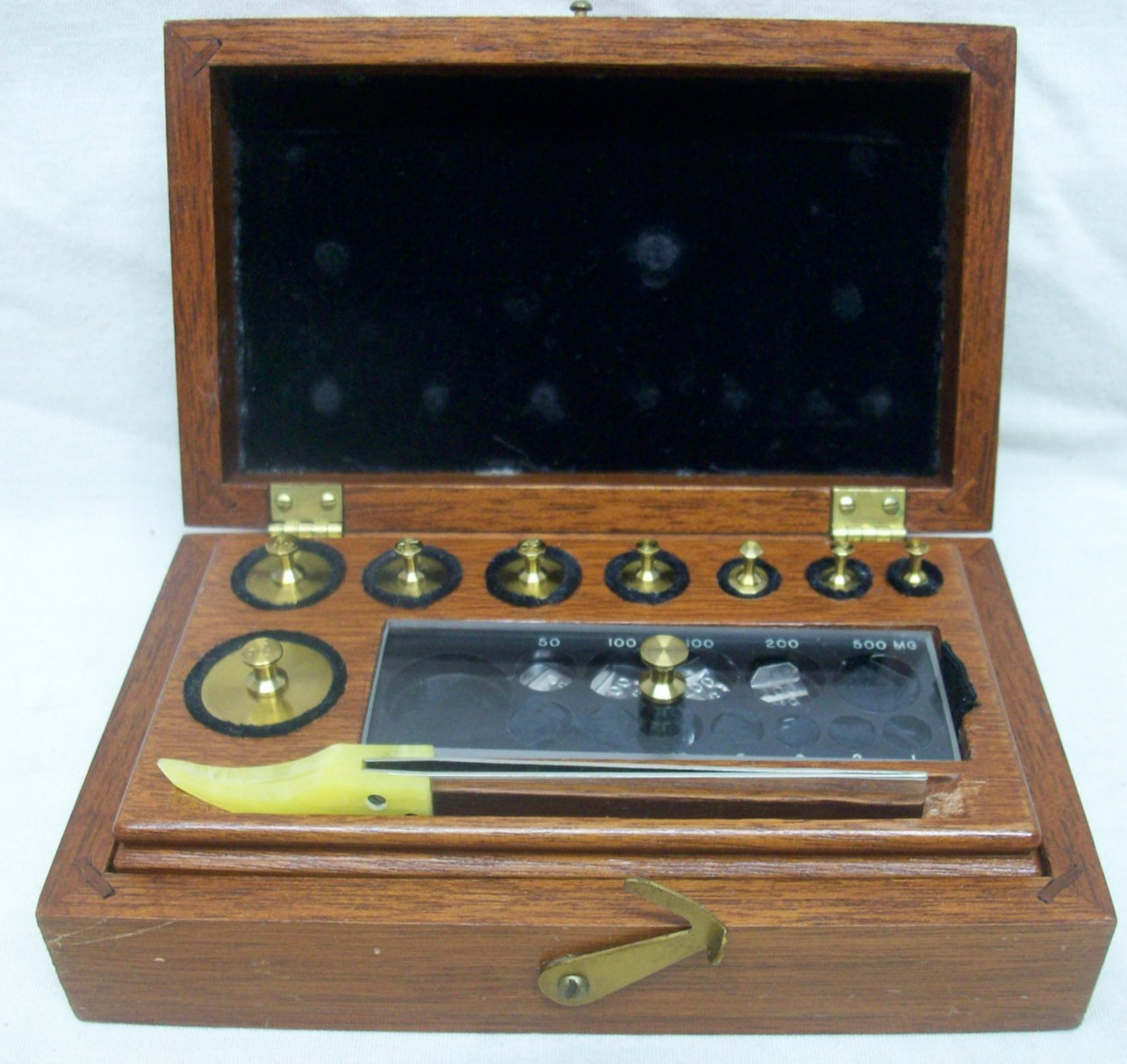 Vintage “Christian Becker” Weight Set for Gold, Medicine, Laboratory Measuring