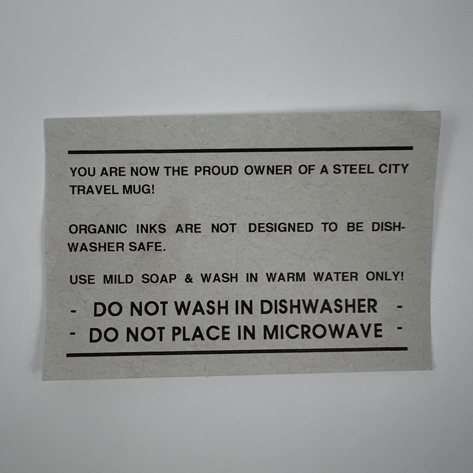 Celexa Pharmaceutical Advertising Travel Mug Stainless Steel 1998 Vintage RARE
