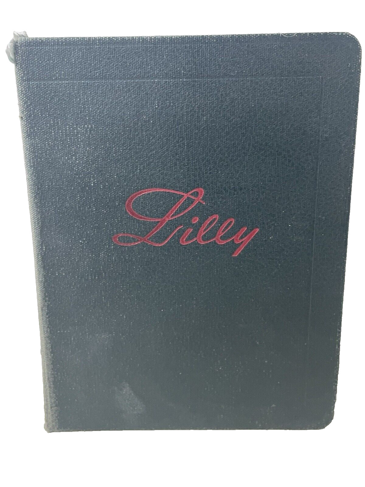 Eli Lilly Pharmacy Marketing reference book 1983 Med Price List vintage Rhodes