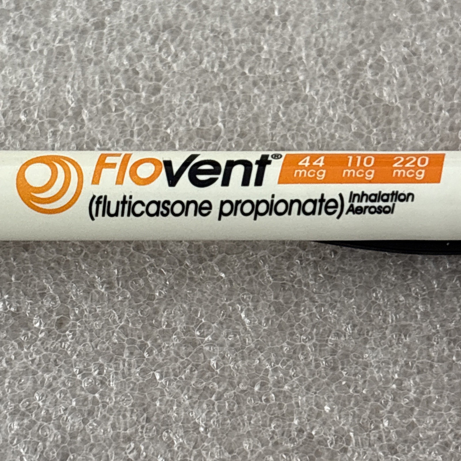FLOVENT Pharmaceutical Drug Rep Black Ink Pen Plastic