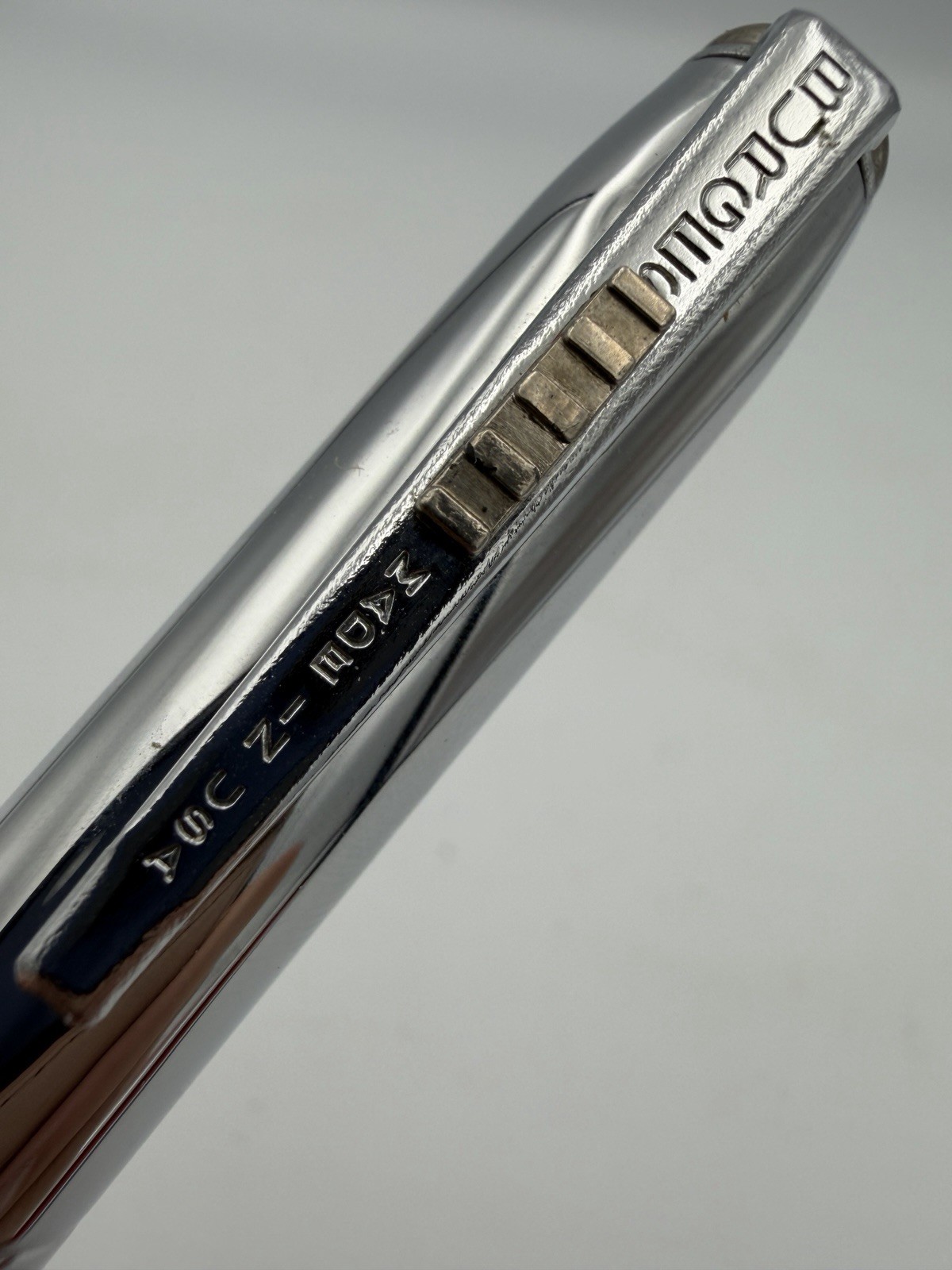 Vtg Burgess USA Doctor Optometrist 4.5” Chrome Pen Light Parts Only