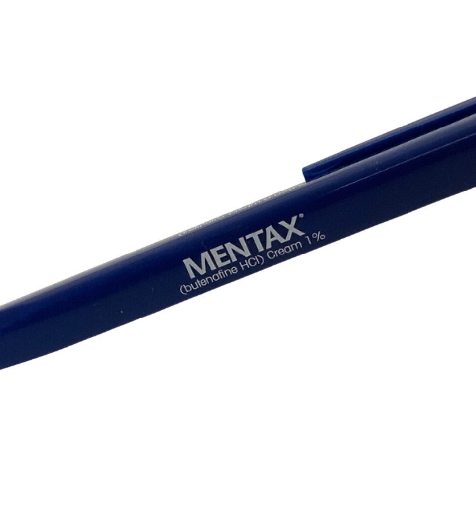 Set Of 5 Blue Avita & Mentax Click PENS Branded Pharmaceutical Advertising Promo
