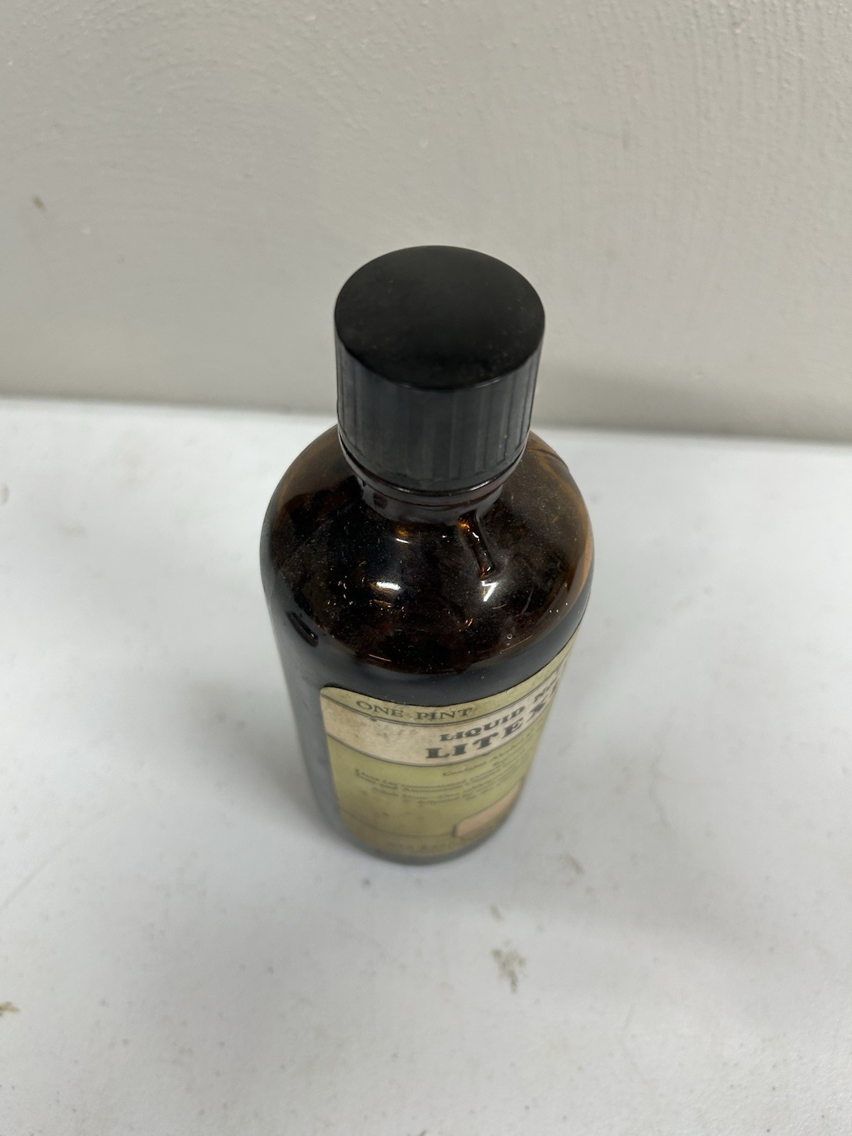 Vintage Eli Lilly Litexin Number 32 Bottle Rare Pharmaceutical Some contents