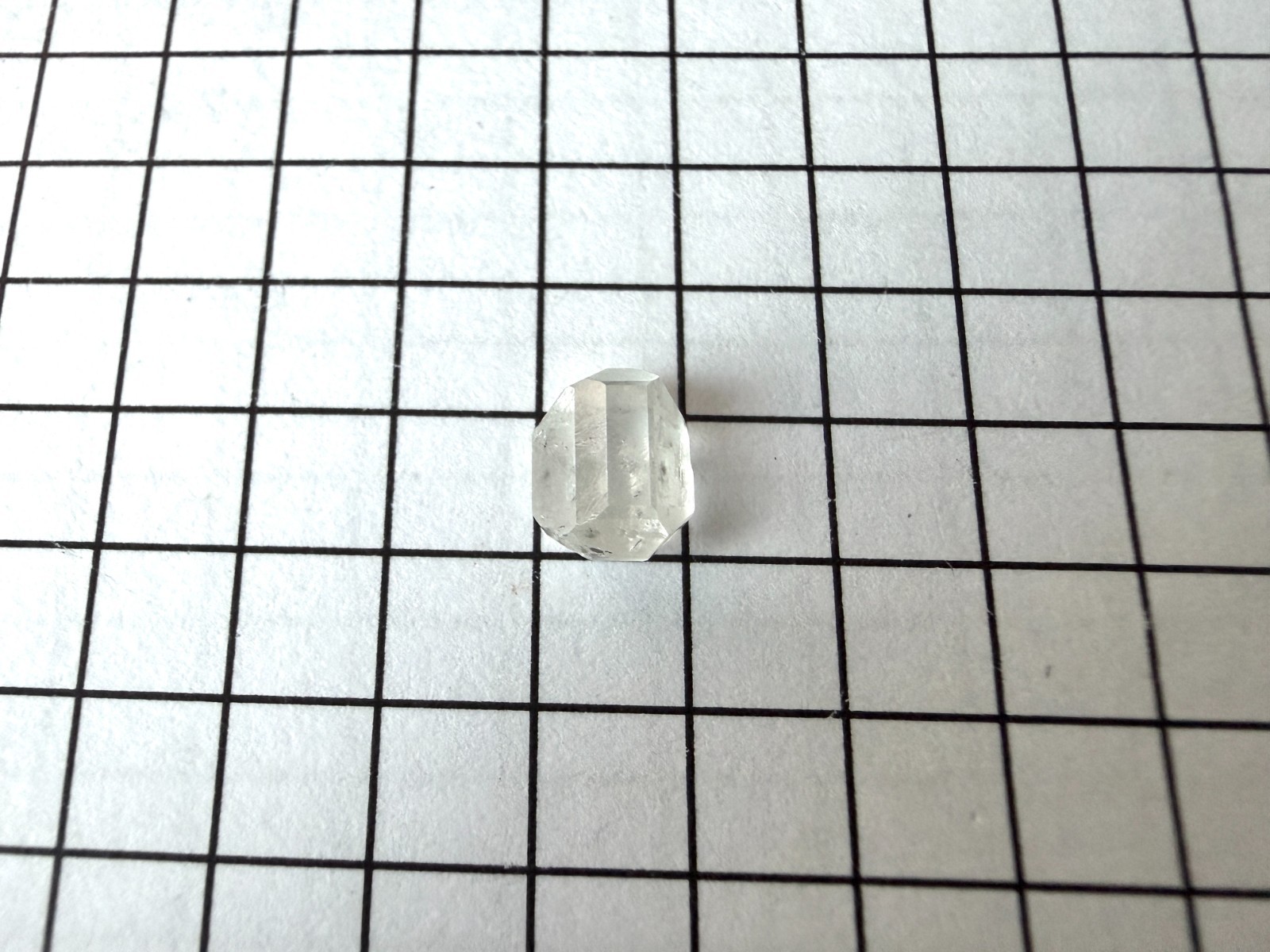 Carbon colourless diamond man-made HPHT 0.248g Periodic Table Element Collection