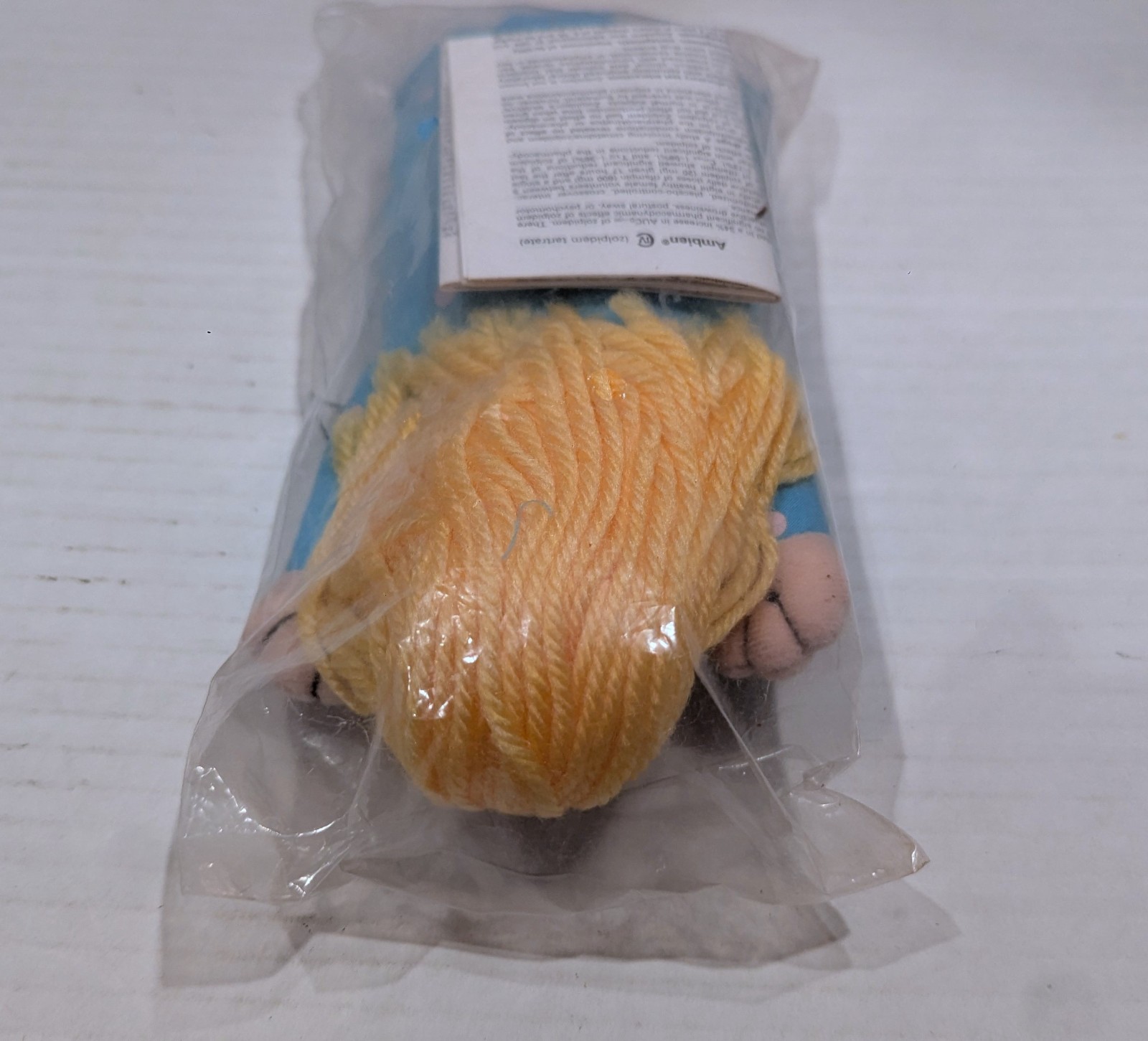 Vintage AMBIEN Sleepy Girl Plush Beanbag Doll – Pharmaceutical Rep Promo – RARE!