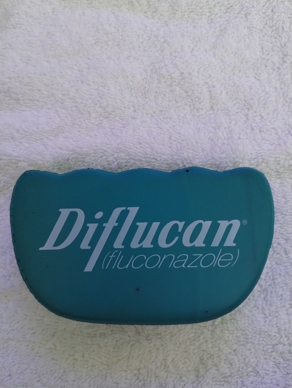 Vintage Diflucan Fluconazole Advertisement Foam Stress Ball
