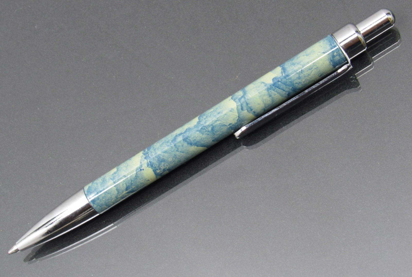 Unique Viagra Metal PEN Marbled Design Drug Rep Pharmaceutical Promo Advertising