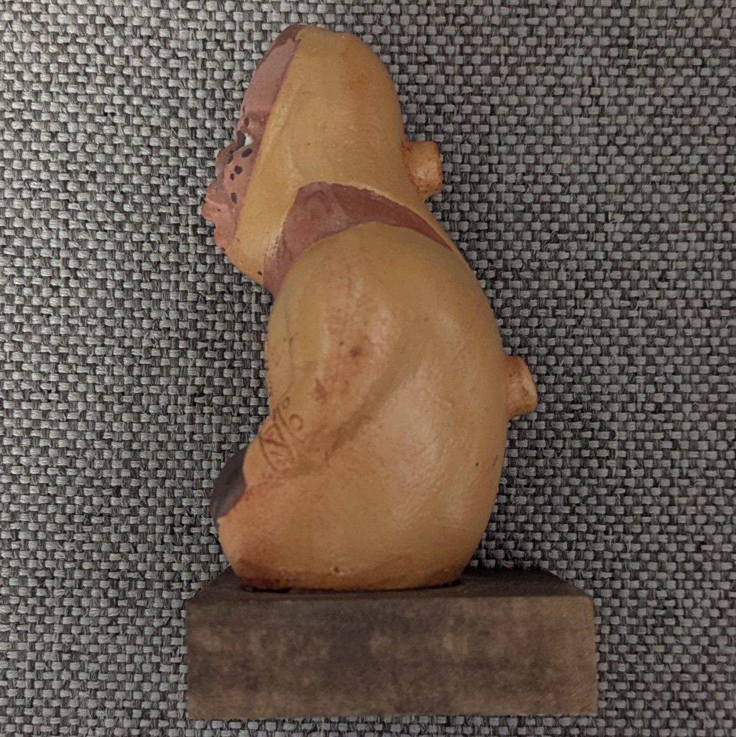 Drug Rep Pharma Advertising Garamycin Northern Peru Replica Statue 800-1000 A.D.