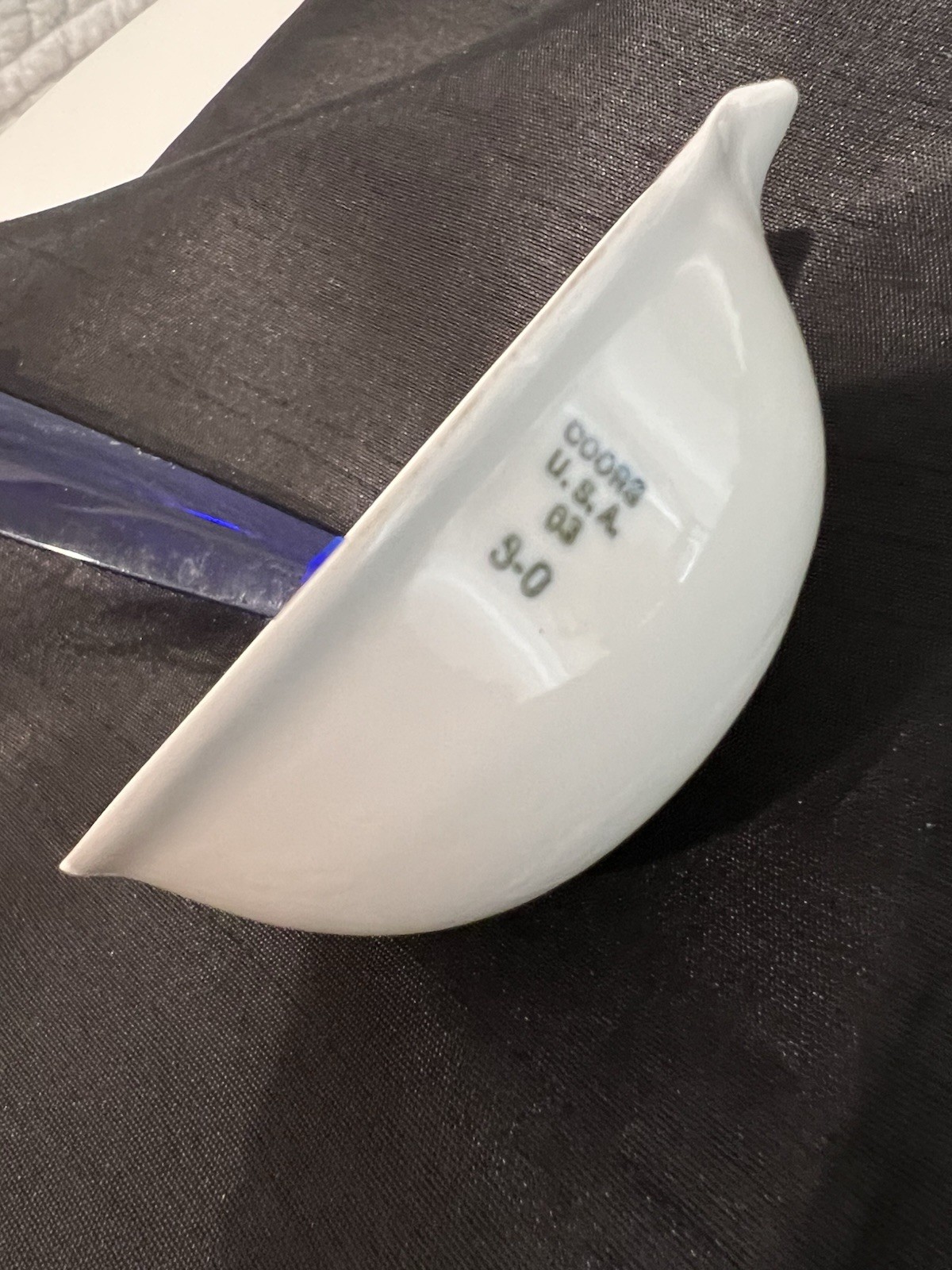 Vintage Coors USA Apothecary Porcelain Evaporating Lab Dish Spout Bowl 03 3 Inch