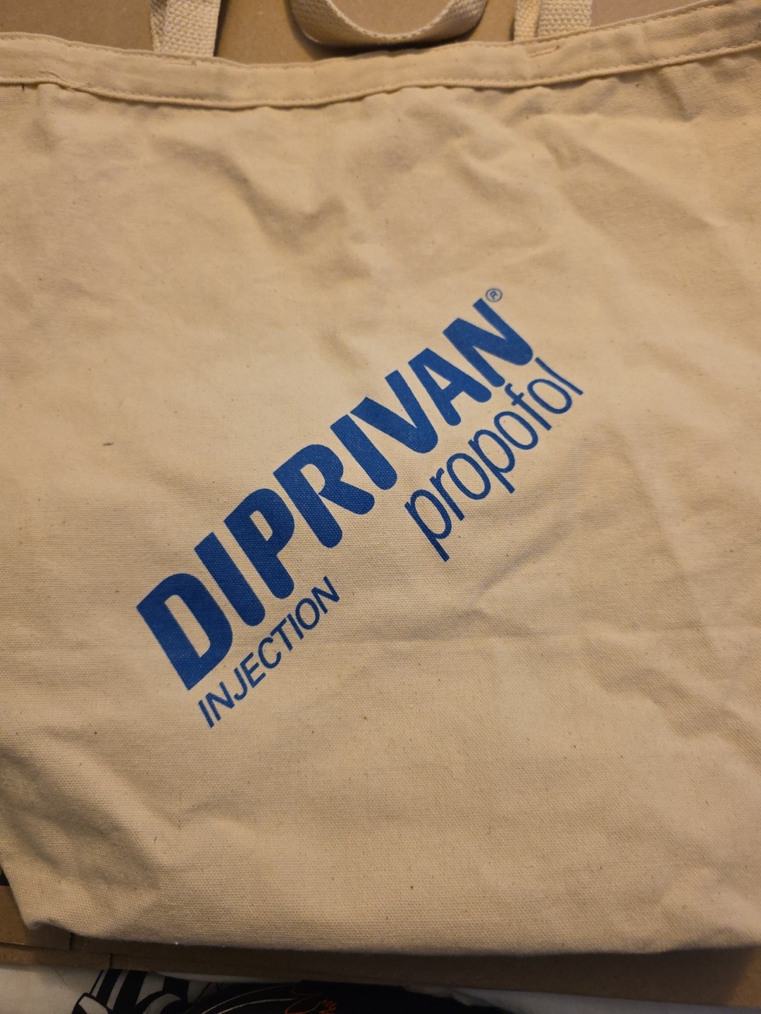 Vintage Diprivan Propofol Tote Pharmaceutical Advertising DIP #3
