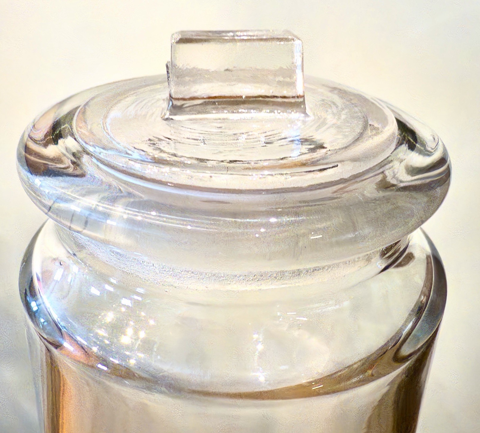 Vintage Harvard University Lab Specimen Jar – Hand-Blown Glass – 13.75” Tall