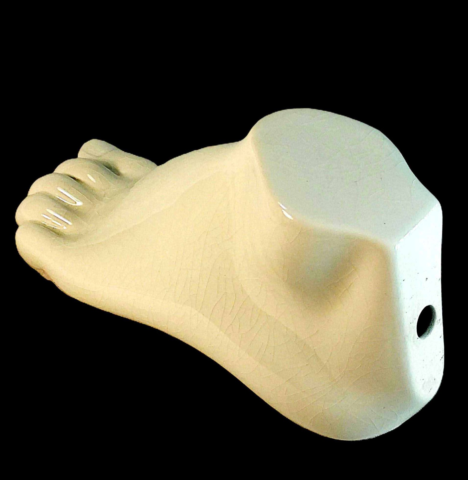 UNUSUAL ROYAL DOULTON Dr. SCHOLL COMMISSIONED SHOP DISPLAY CERAMIC FOOT – 1921