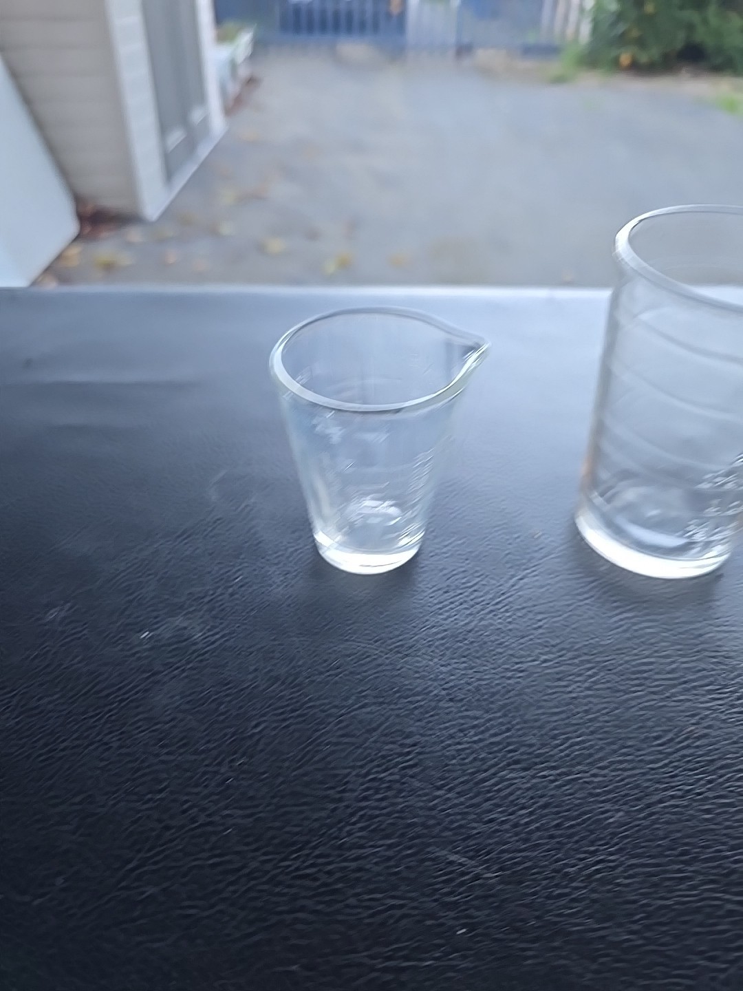 Vintage Measure Glass Cups From Pharmacy
