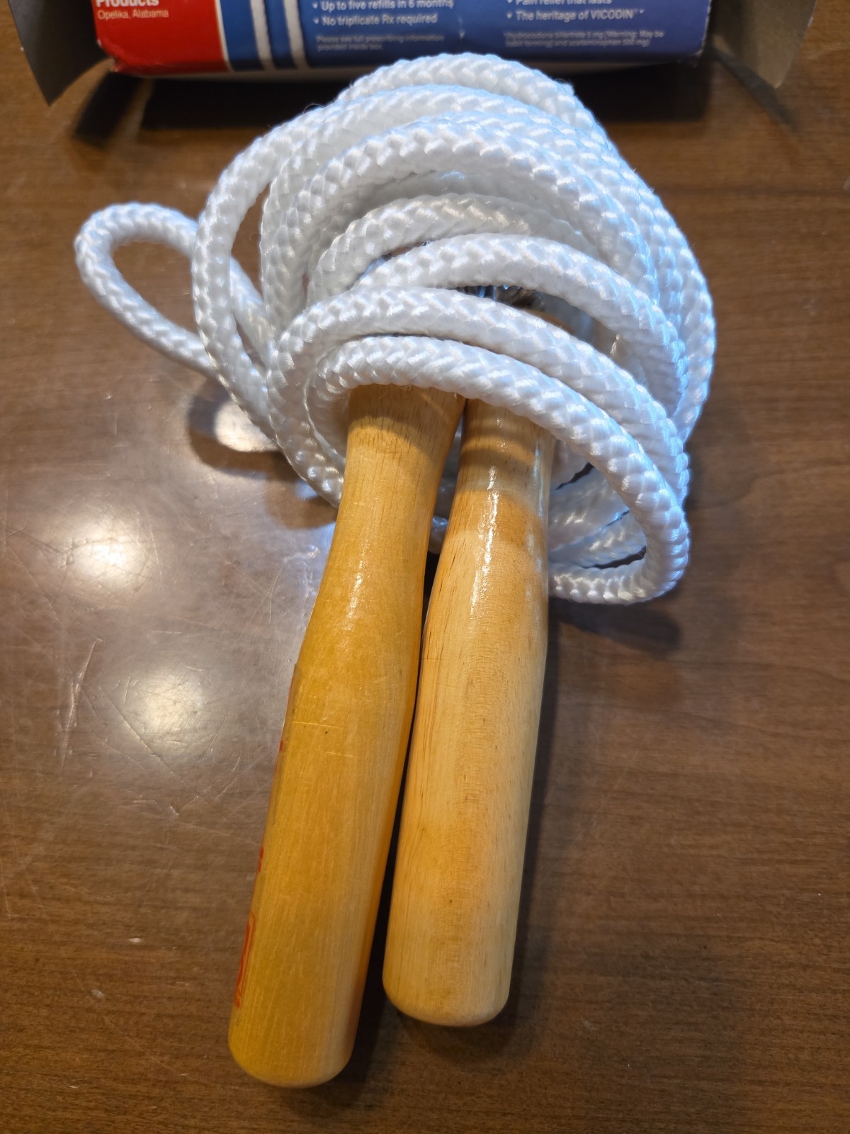 Vicodin ES Jump Rope Advertising Promo Pharma Swag BASF in Box Vintage 90’s