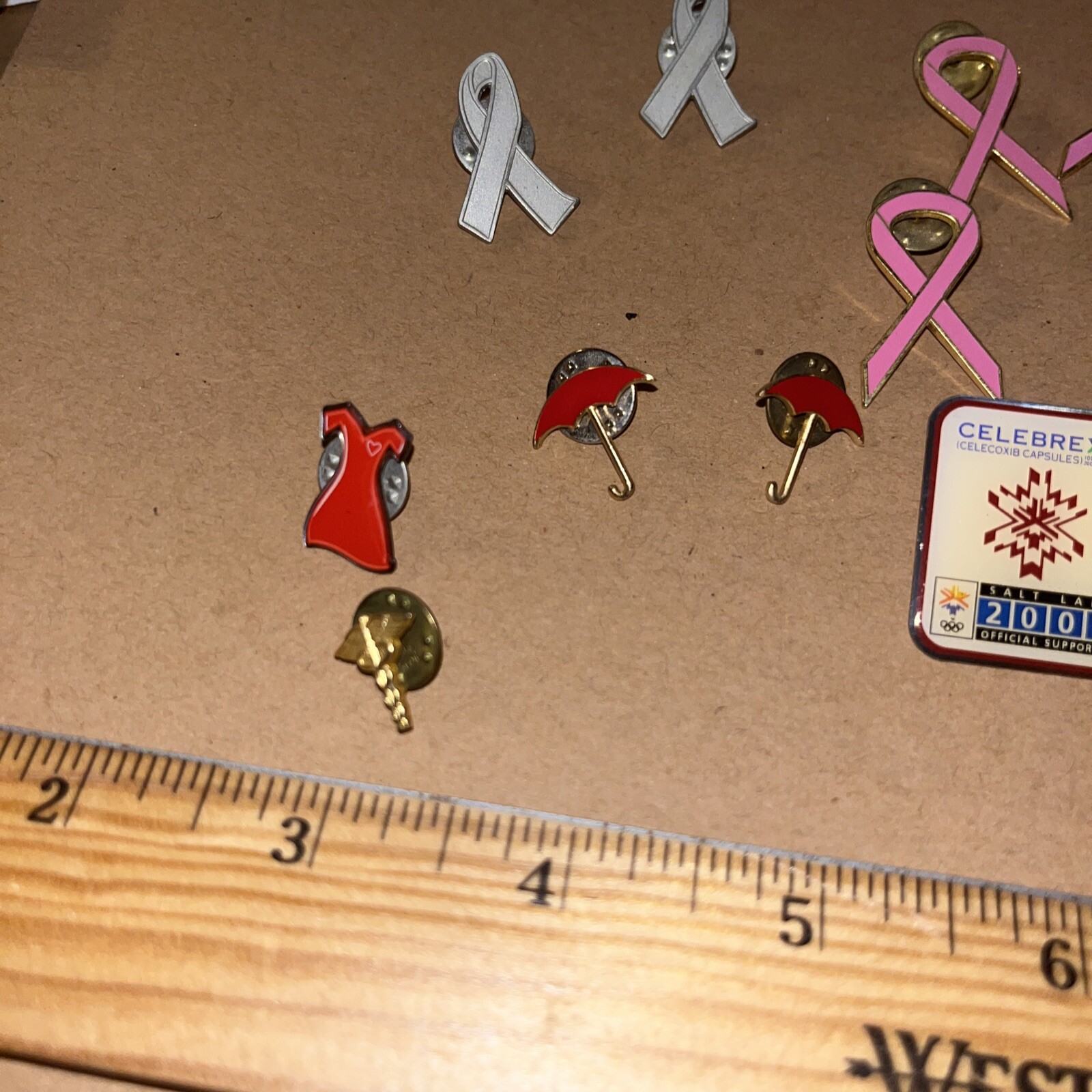 Lot of 15 Pharmacy Pharmacist Pins: Celebrex Breast Cancer Deep Vein Thrombosis