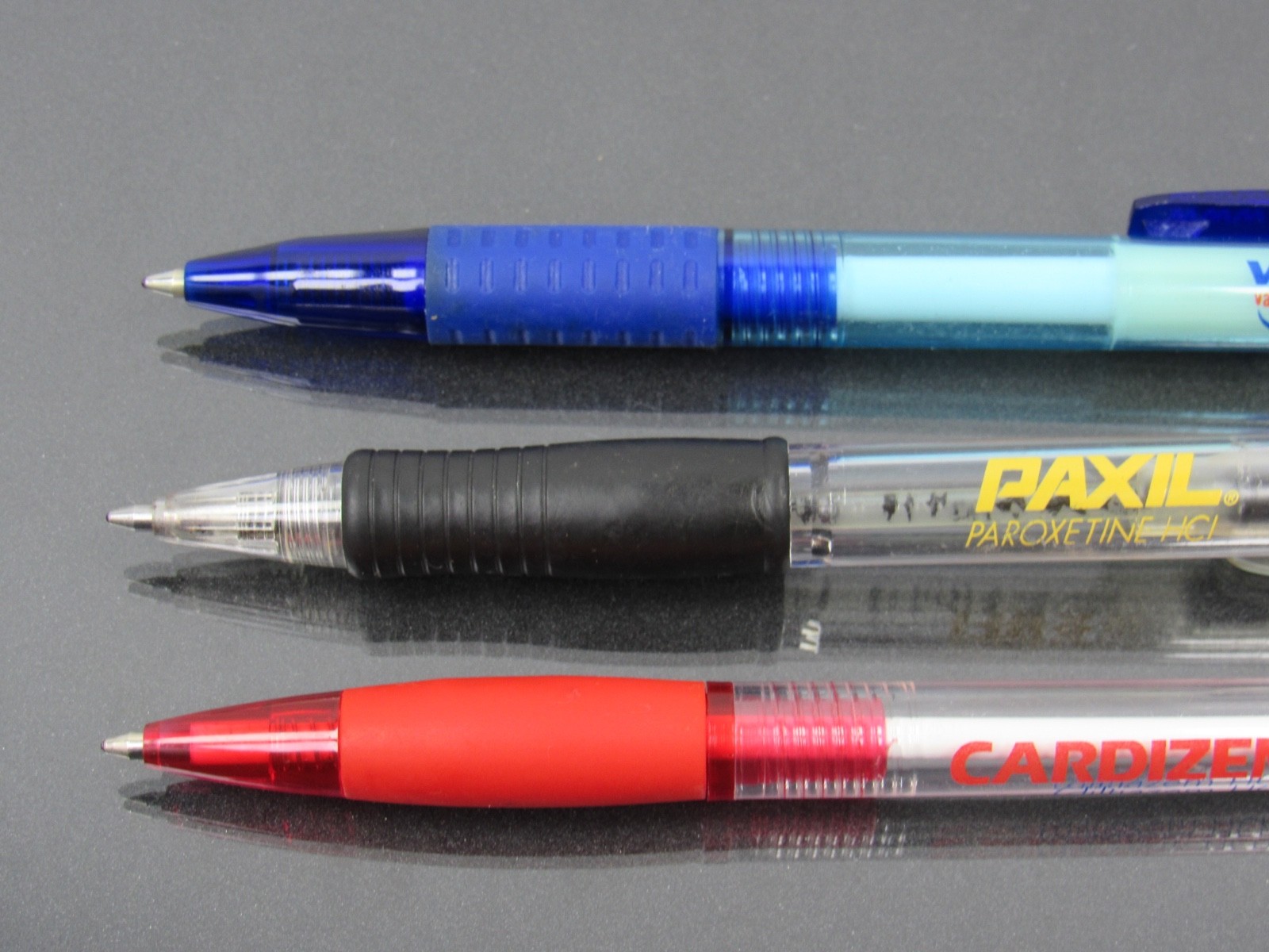 Cardizem Paxil Valtrex PENS Drug Rep Pharmaceutical Advertising Translucent Lot