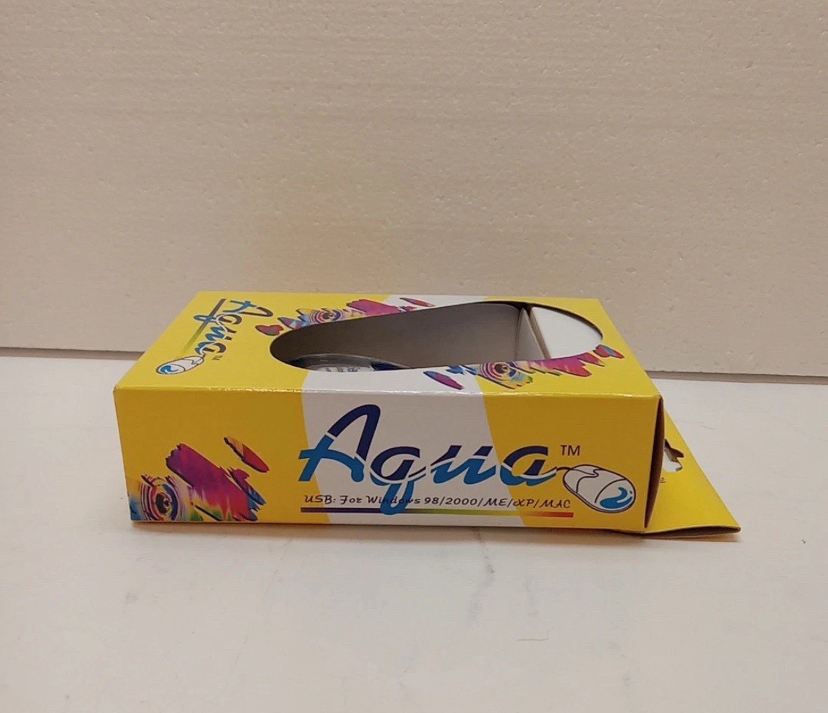 Vintage Seroquel Pharma Drug Rep Aqua Computer Mouse Collectible – RARE