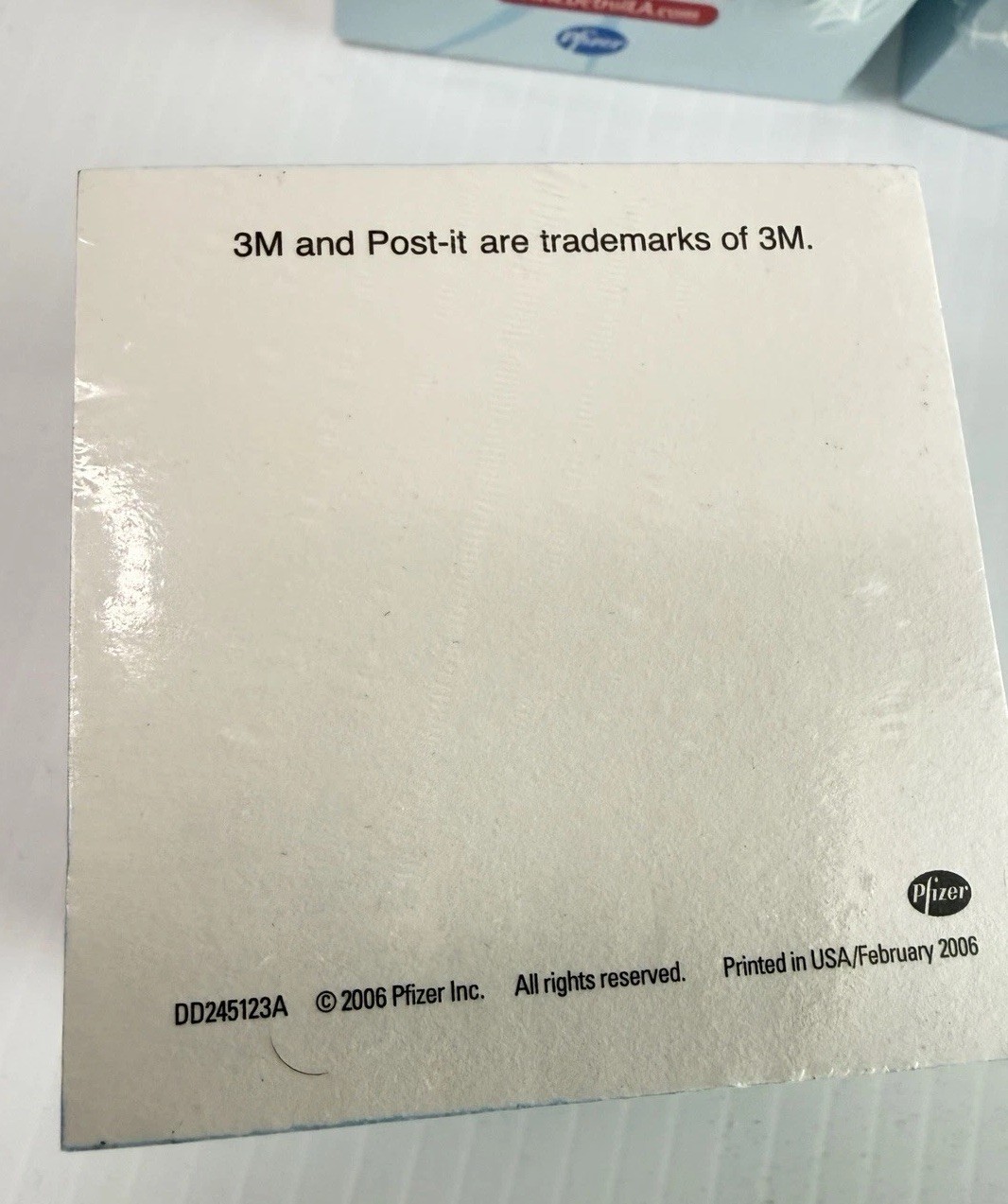 Lot Vintage DETROL Post It Note Pads SEALED Pharmaceutical Drug Rep 2006