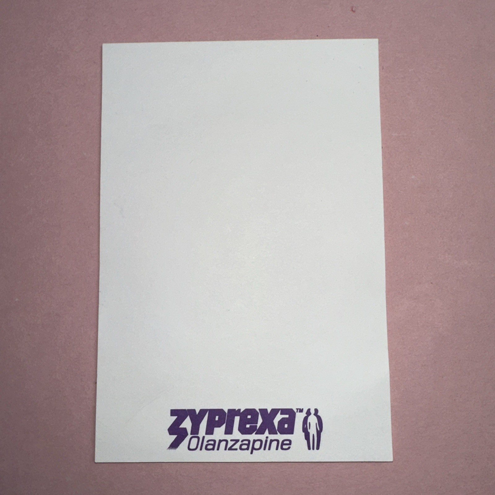 Vintage ZYPREXA Post-It Pad