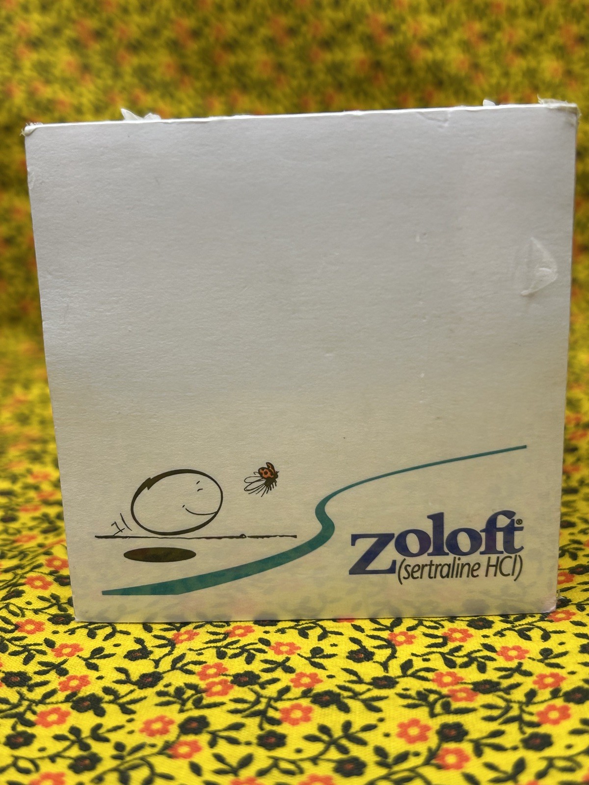 Zoloft Post It Notes Pharmaceutical Rep Advertising Promo NIP 2003