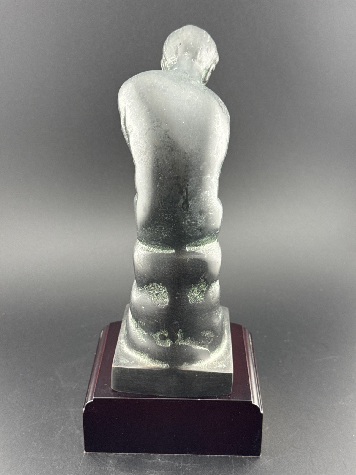 Claritin Loratadine Thinker Statue Pharmaceutical Drug Rep Promo Display Figure