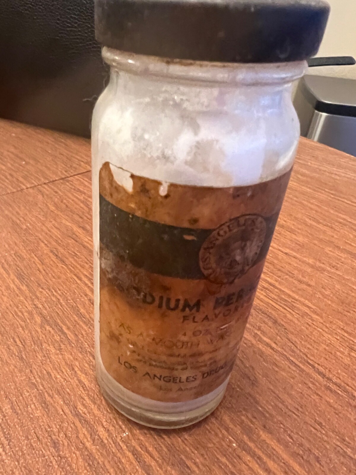 Vintage Sodium Perborate, Los Angeles Drug Company, 4 oz