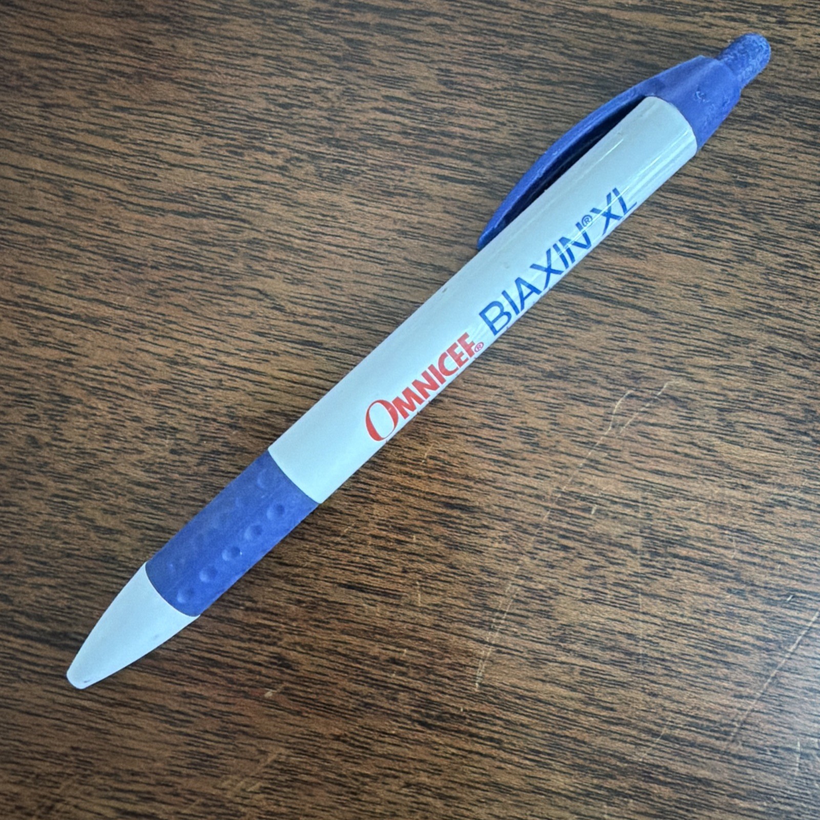 Omnicef Biaxin Pen Medical Drug Rep Pharmaceutical Advertisement Med Promo Pen