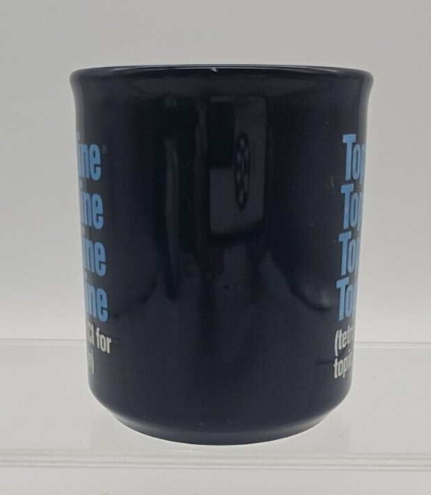 Vintage Topicycline Pharmaceutical Drug Advertising Promotional Cup Mug England