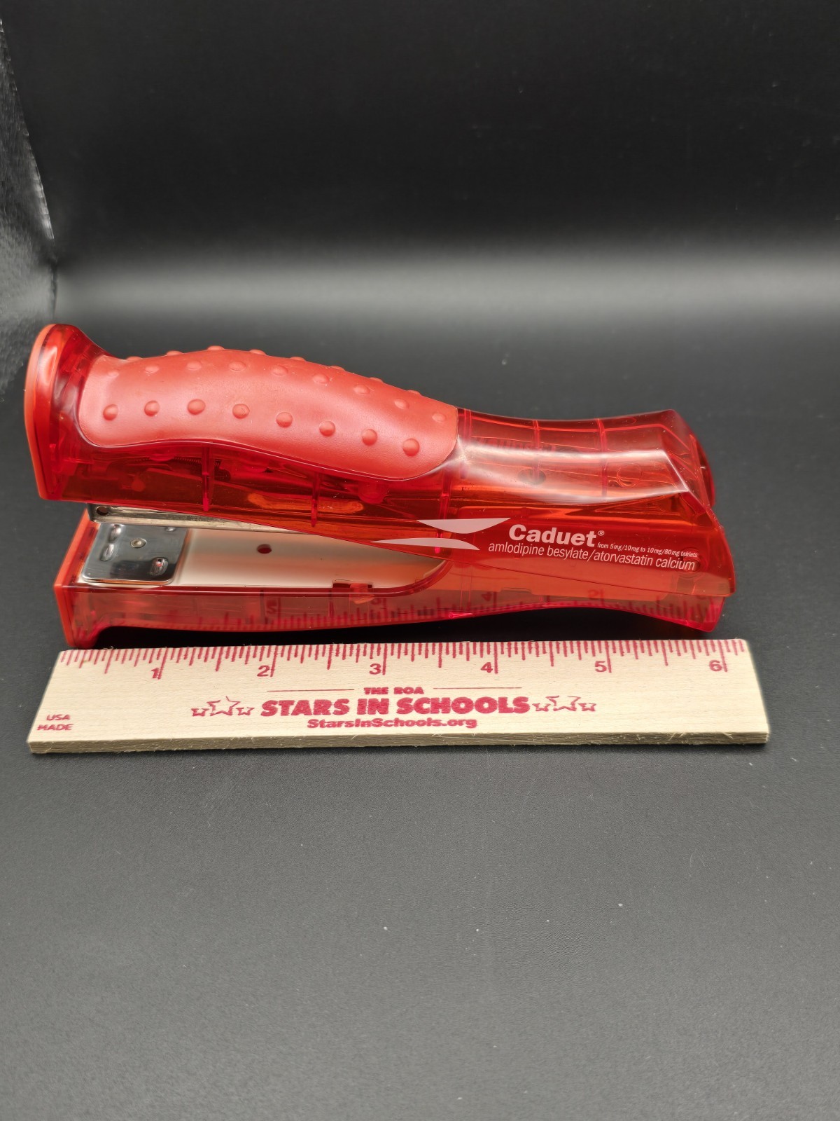Drug Rep Stapler Pharmaceutical Collectable Duragesic Caduet Amlodipine