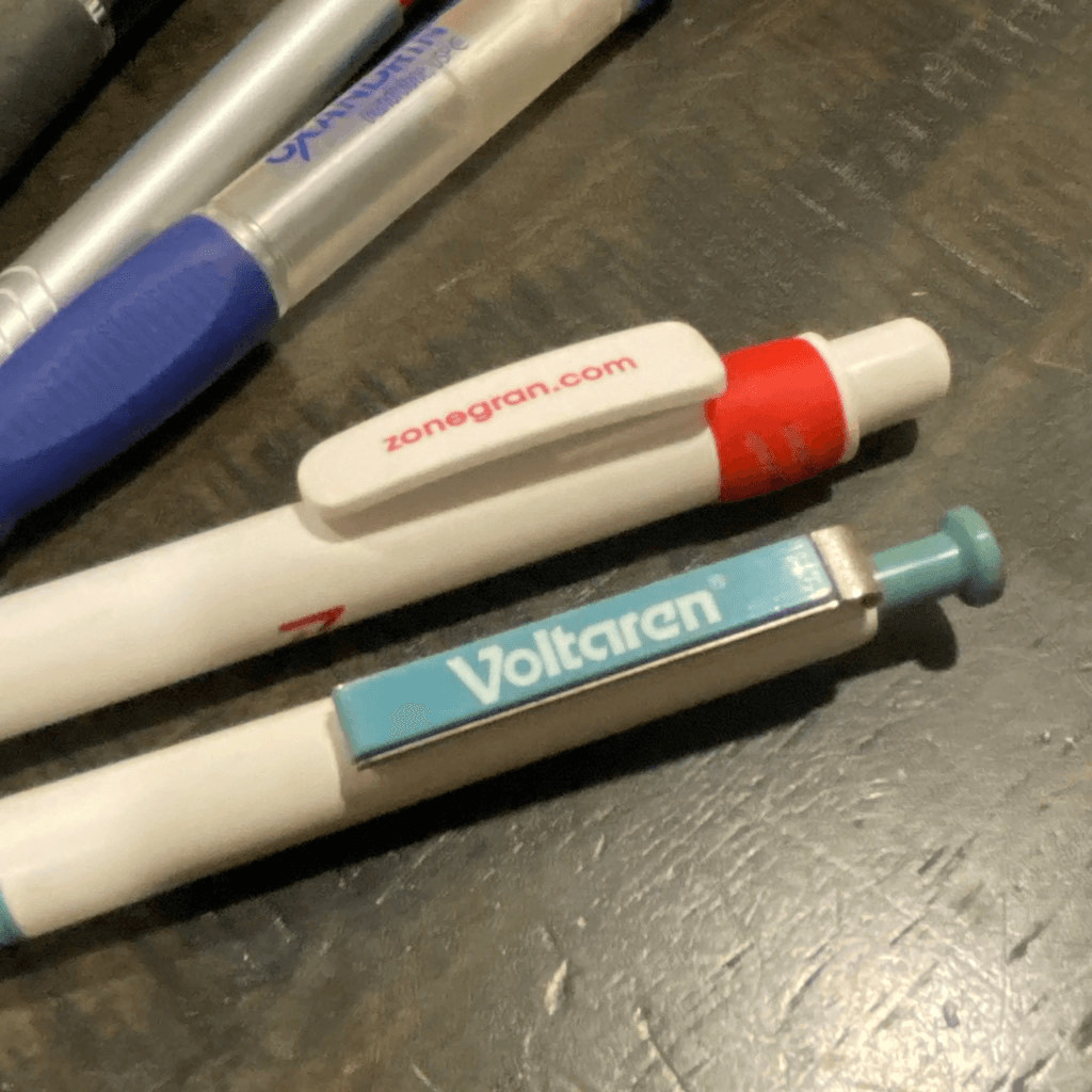 Pharmaceutical Drug Rep Advertising Pens Lot of 8 Seroquel Bextra Oxandrin More