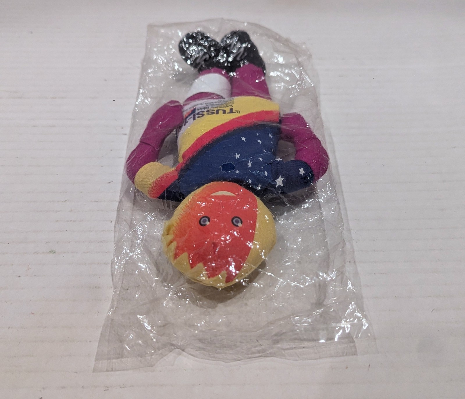 TUSSI-12 Plush Doll Sun Head Drug Rep Pharmaceutical Swag Promo Doll Toy – RARE!