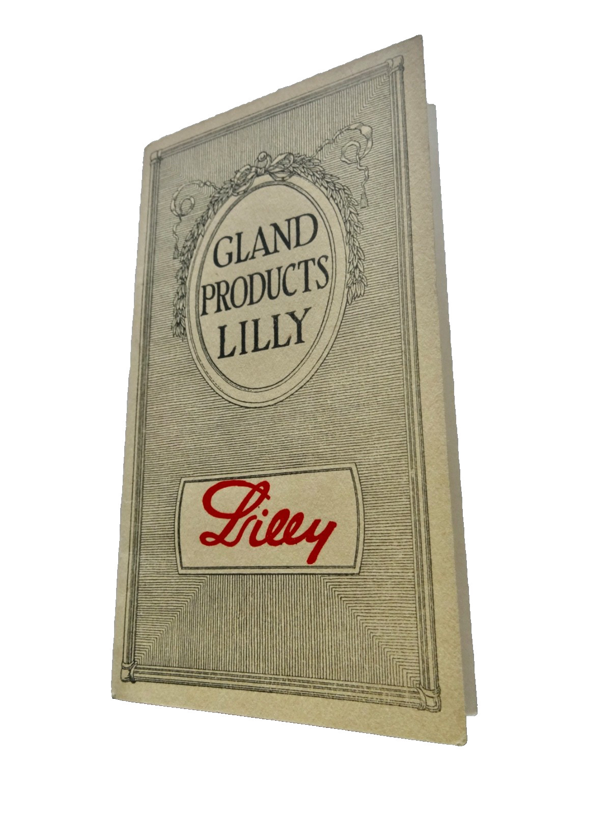 gLAND PRODUCTS PREPARATIONS ELI LILLY ENDOCRINOLOGY EARLY 1900’S BOOK neocurio