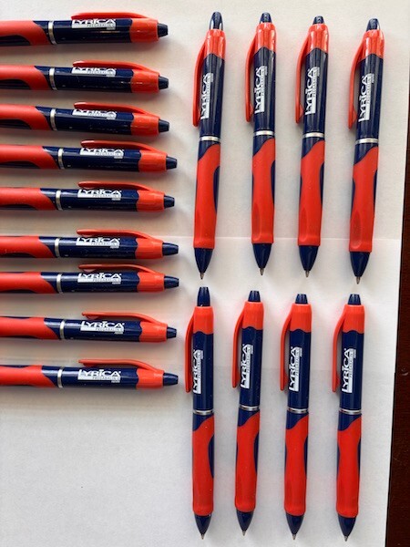 Lot of Seventeen (17) Exceptionally Rare Vintage Pfizer “LYRICA” Drug Promo Pens